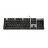 Kabelgebundene mechanische Gaming-Tastatur IBOX AURORA K-4 — QWERTY, 108 Tasten, einstellbare LED-Hintergrundbeleuchtung, wasserdicht, USB, 1,6 m Kabel