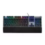 Kabelgebundene mechanische Gaming-Tastatur IBOX AURORA K-4 — QWERTY, 108 Tasten, einstellbare LED-Hintergrundbeleuchtung, wasserdicht, USB, 1,6 m Kabel