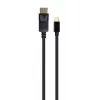 GEMBIRD Mini DisplayPort auf DisplayPort digitales Schnittstellenkabel 2.0m - Schwarz