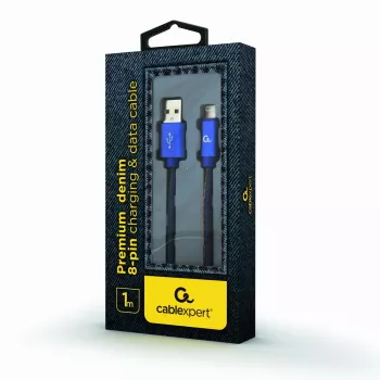 Lightning-Kabel Cablexpert CC-USB2J-AMLM-1M-BL
