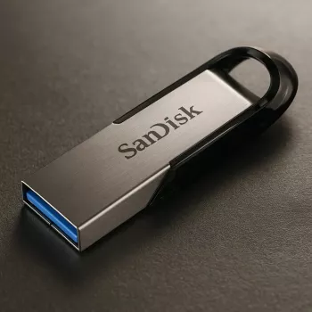 WESTERN DIGITAL SanDisk Ultra Flair - 256GB USB-Stick - USB 3.0 - Schwarz / Silber