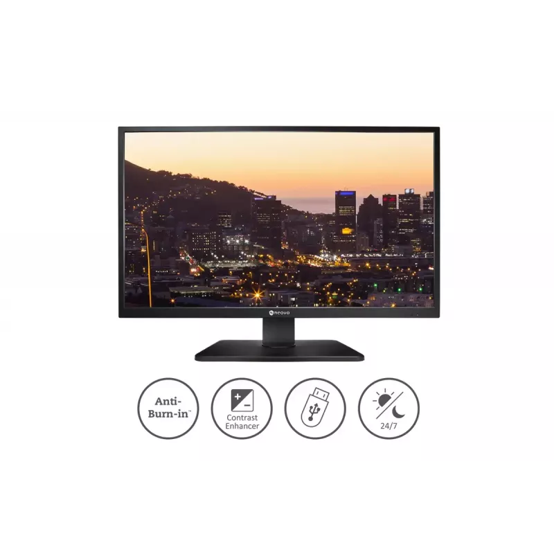 Surveillance monitor AG Neovo SC-32E 31.5 inch (80 cm) LED 1920×1080, 350 cd/m², HDMI, DVI, VGA, BNC, VESA