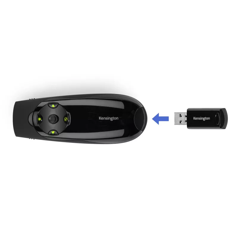 Kensington Presenter Expert – Kabellose Cursorsteuerung mit grünem Laser