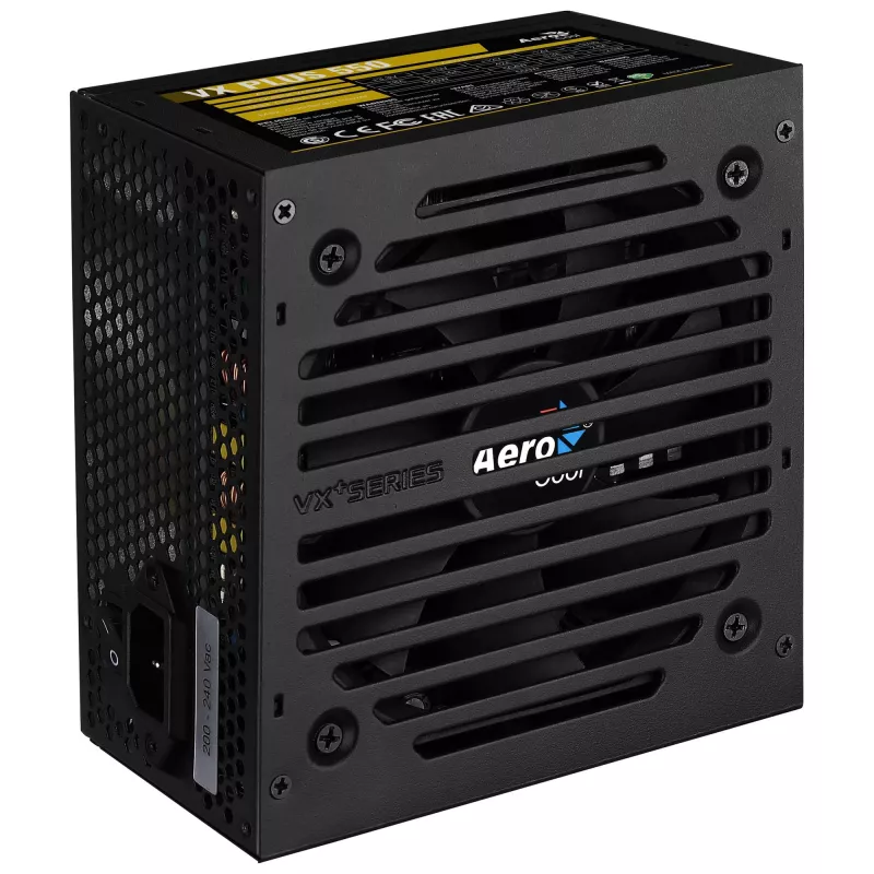 Aerocool VX PLUS 650 Netzteil 650 W 20+4 Pin ATX ATX Schwarz