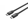 USB-C-auf-USB-C-Kabel Unitek C14059BK – 2 m, 5 A, 20 V, 480 Mbit/s, schwarz