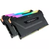 CORSAIR Arbeitsspeicher 16GB DDR4 3200MHz 2x8GB DIMM C16 Vengeance RGB Pro - Schwarz