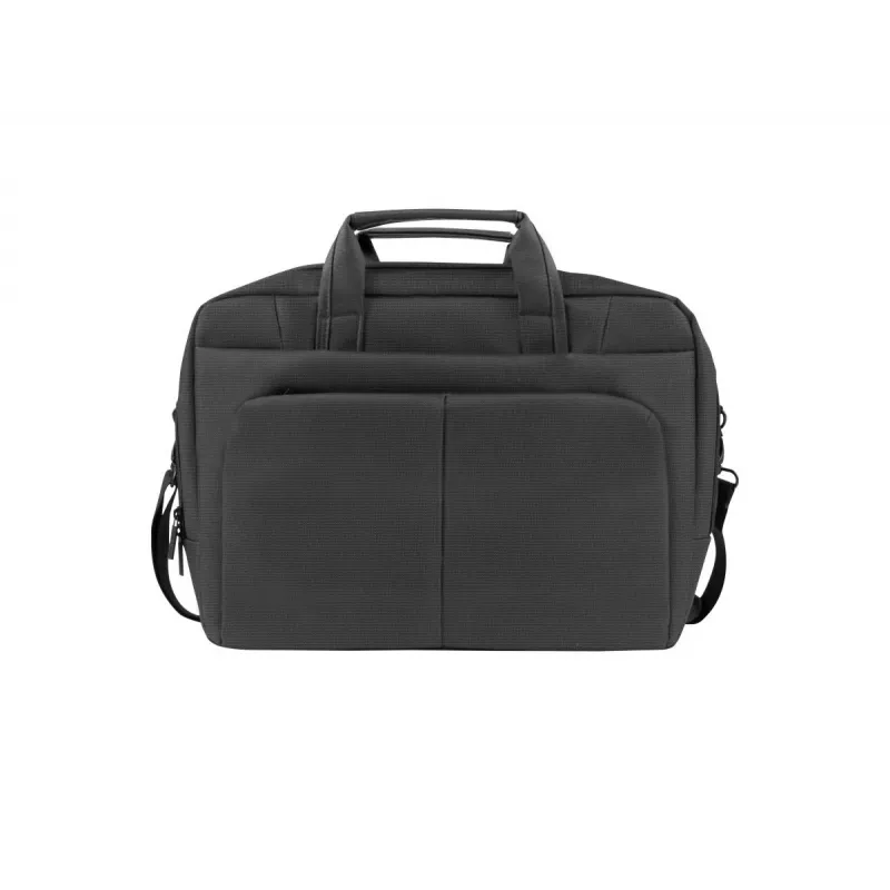 Aktentasche NATEC Gazelle 39,6 cm (15,6 Zoll) Nylon, 2 Fächer, Schultergurt, schwarz