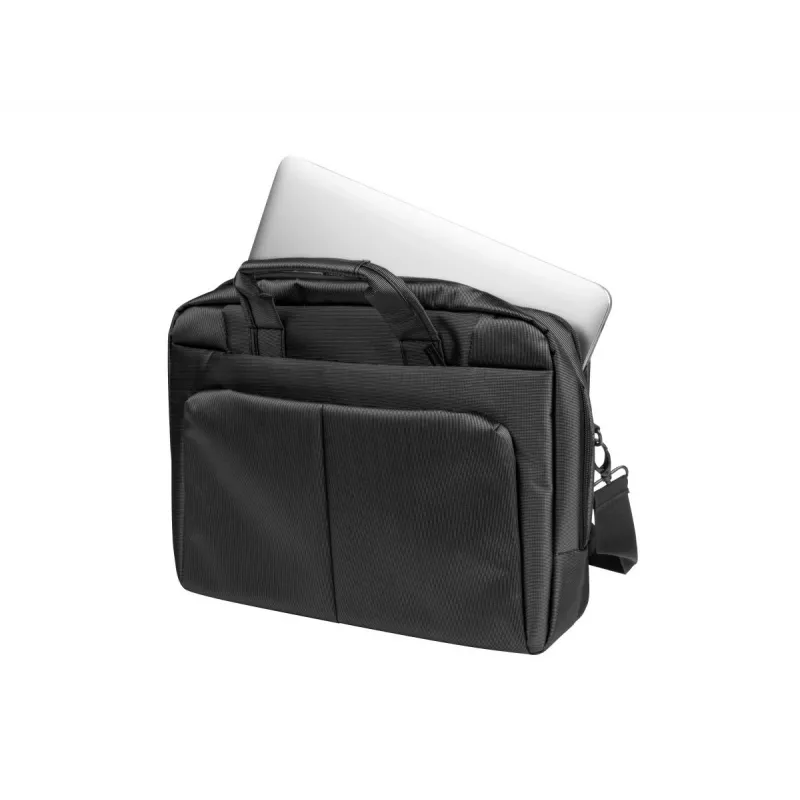 Aktentasche NATEC Gazelle 39,6 cm (15,6 Zoll) Nylon, 2 Fächer, Schultergurt, schwarz