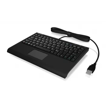 KeySonic ACK-3410 (US) Tastatur Büro USB US-Englisch Schwarz