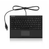 KeySonic ACK-3410 (US) Tastatur Büro USB US-Englisch Schwarz