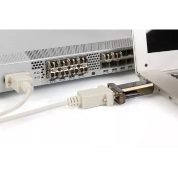 DIGITUS USB 2.0 auf Seriell Konverter, DSUB 9M inkl. USB A Kabel 80cm
