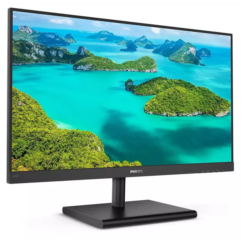Philips E Line 245E1S/00 Computer-Monitor 60,5 cm (23,8 Zoll) 2560 x 1440 Pixel 2K Ultra HD LCD Schwarz