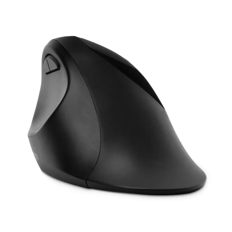 Kensington Pro Fit Ergo Wireless Mouse – Schwarz, rechtshändig, RF Wireless + Bluetooth, 1600 DPI, Schwarz