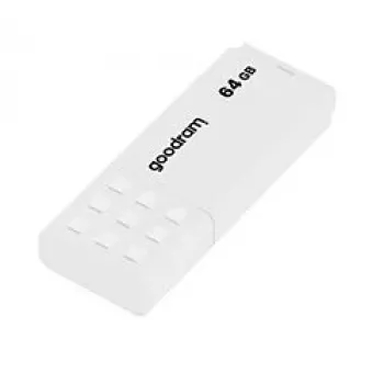 USB-Flash-Laufwerk GOODRAM UME2 64 GB USB 2.0 Type-A, weiß, 20 MB/s Lesen, 5 MB/s Schreiben
