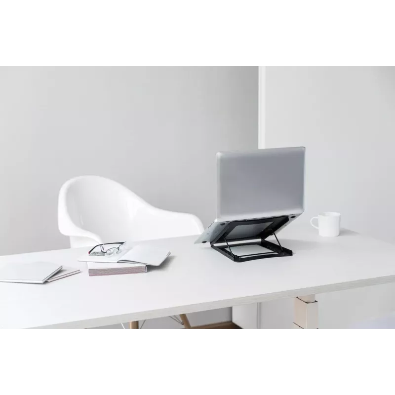 DIGITUS faltbarer Stahl-Laptop-/Tablet-Ständer mit 5 Verstellpositionen