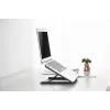 DIGITUS faltbarer Stahl-Laptop-/Tablet-Ständer mit 5 Verstellpositionen