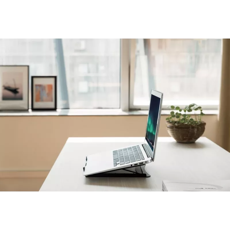 DIGITUS faltbarer Stahl-Laptop-/Tablet-Ständer mit 5 Verstellpositionen