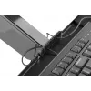 DIGITUS Sitz-Steh-Arbeitsplatz Wandhalterung einzeln, schwarz, max. Traglast: 1-8 kg, max. Bildschirmgröße: 17-32 Zoll