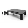 DIGITUS Höhenverstellbarer Tisch-Monitorständer 400x280x143mm; max. Belastung bis 10kg