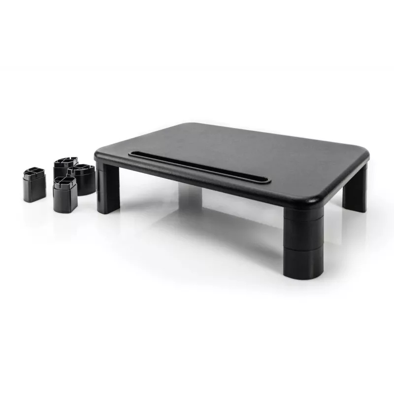 DIGITUS Höhenverstellbarer Tisch-Monitorständer 400x280x143mm; max. Belastung bis 10kg