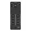 APC Back-UPS Pro, 1600VA/960W, Tower, 230V, 8x IEC C13 Steckdosen, Sinuswelle, AVR, USB Typ A + C Anschlüsse, LCD, benutzerwechselbarer Akku