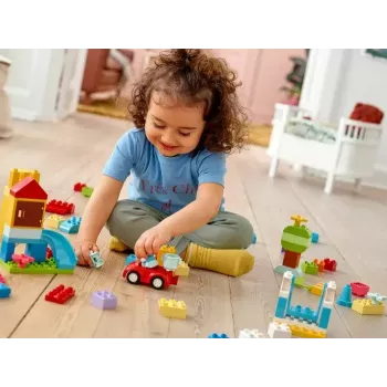 LEGO DUPLO 10914 Brick Box — 65-teiliges Bauset für Kleinkinder ab 1,5 Jahren