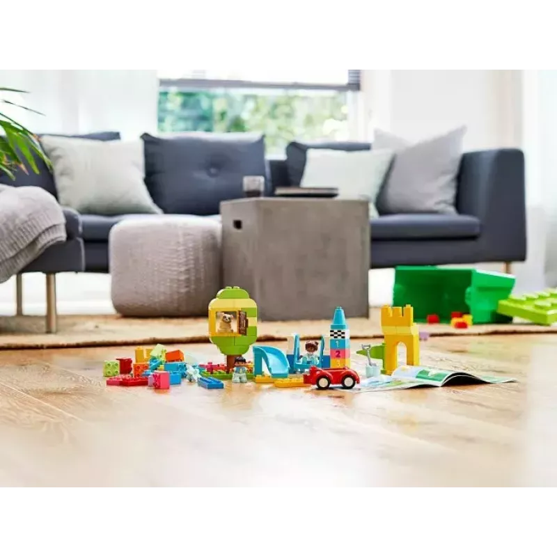 LEGO DUPLO 10914 Brick Box — 65-teiliges Bauset für Kleinkinder ab 1,5 Jahren