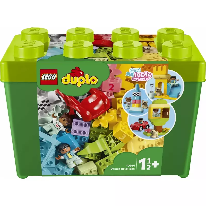 LEGO DUPLO 10914 Brick Box — 65-teiliges Bauset für Kleinkinder ab 1,5 Jahren