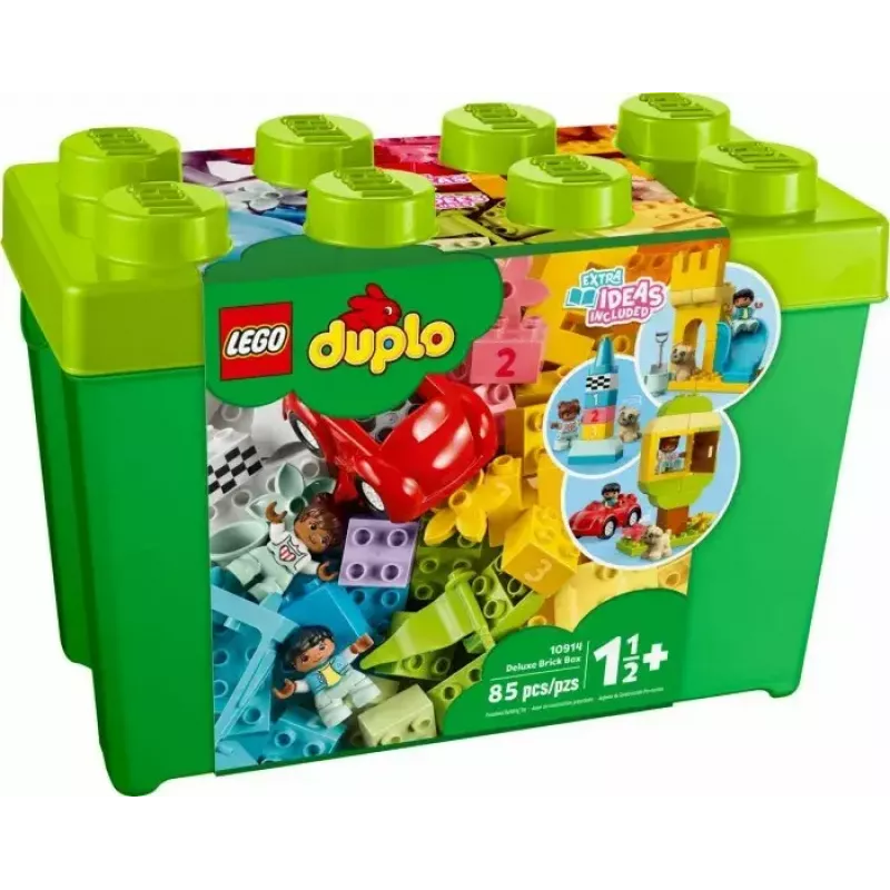 LEGO DUPLO 10914 Brick Box — 65-teiliges Bauset für Kleinkinder ab 1,5 Jahren