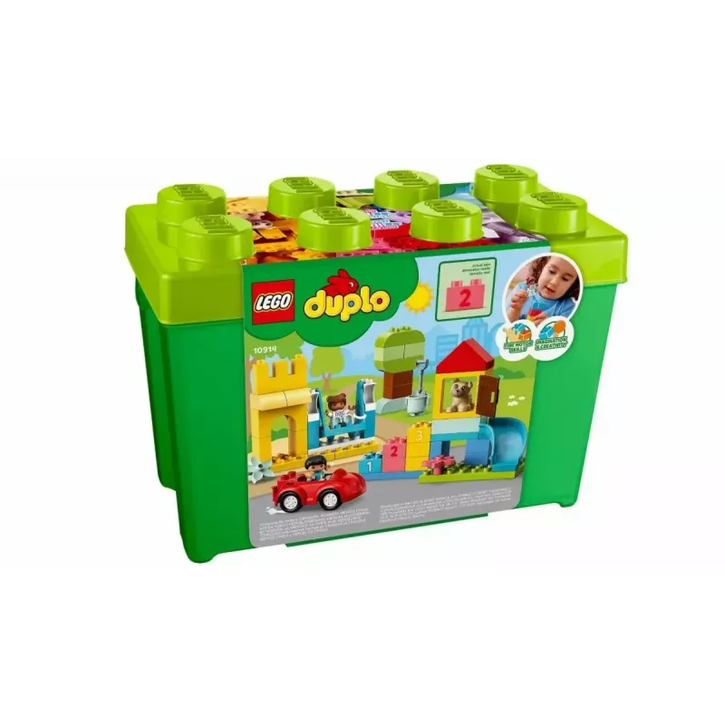 LEGO DUPLO 10914 Brick Box — 65-teiliges Bauset für Kleinkinder ab 1,5 Jahren