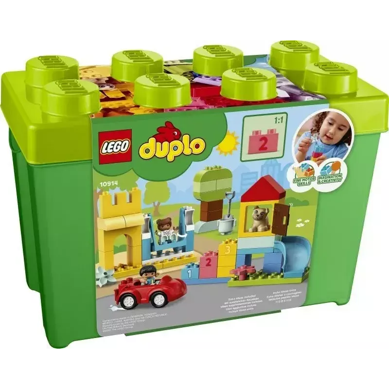 LEGO DUPLO 10914 Brick Box — 65-teiliges Bauset für Kleinkinder ab 1,5 Jahren