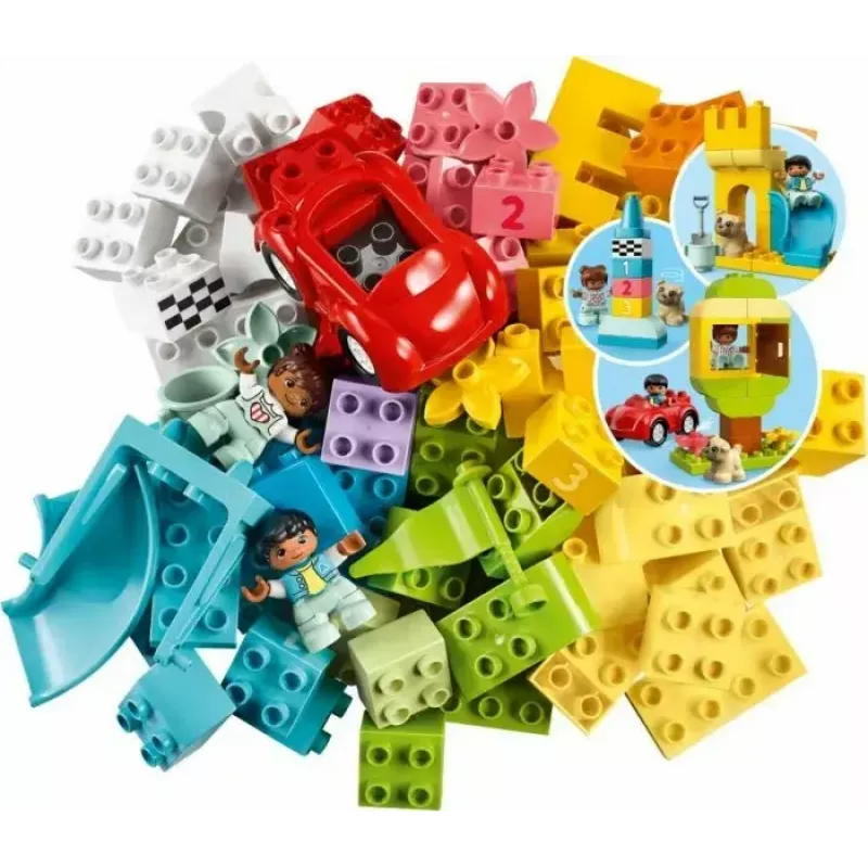 LEGO DUPLO 10914 Brick Box — 65-teiliges Bauset für Kleinkinder ab 1,5 Jahren