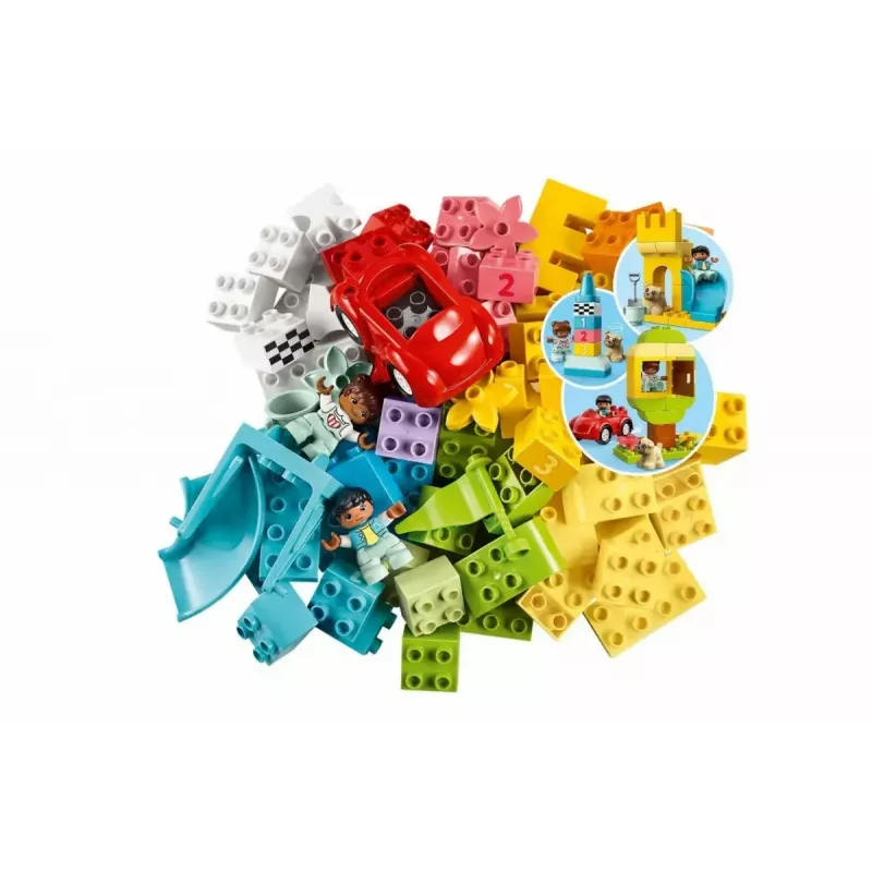 LEGO DUPLO 10914 Brick Box — 65-teiliges Bauset für Kleinkinder ab 1,5 Jahren