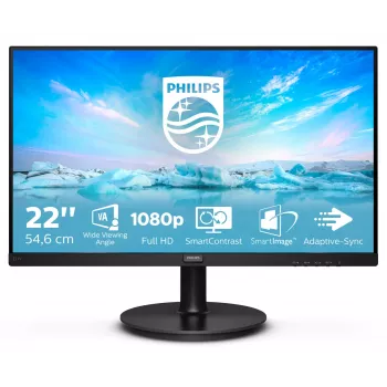 Philips V Line 221V8A/00 Computer Monitor 54,6 cm (21,5 Zoll) 1920 x 1080 Pixel Full HD LED Schwarz