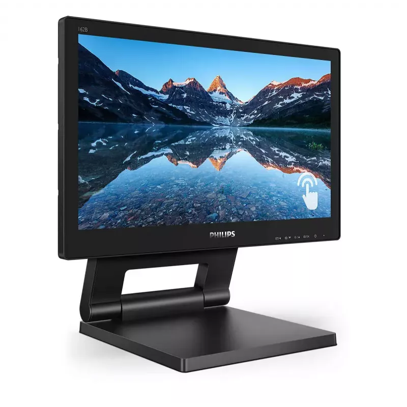 Philips 162B9T/00 Computermonitor 39,6 cm (15,6 Zoll) 1366 x 768 Pixel HD LCD Touchscreen Schwarz