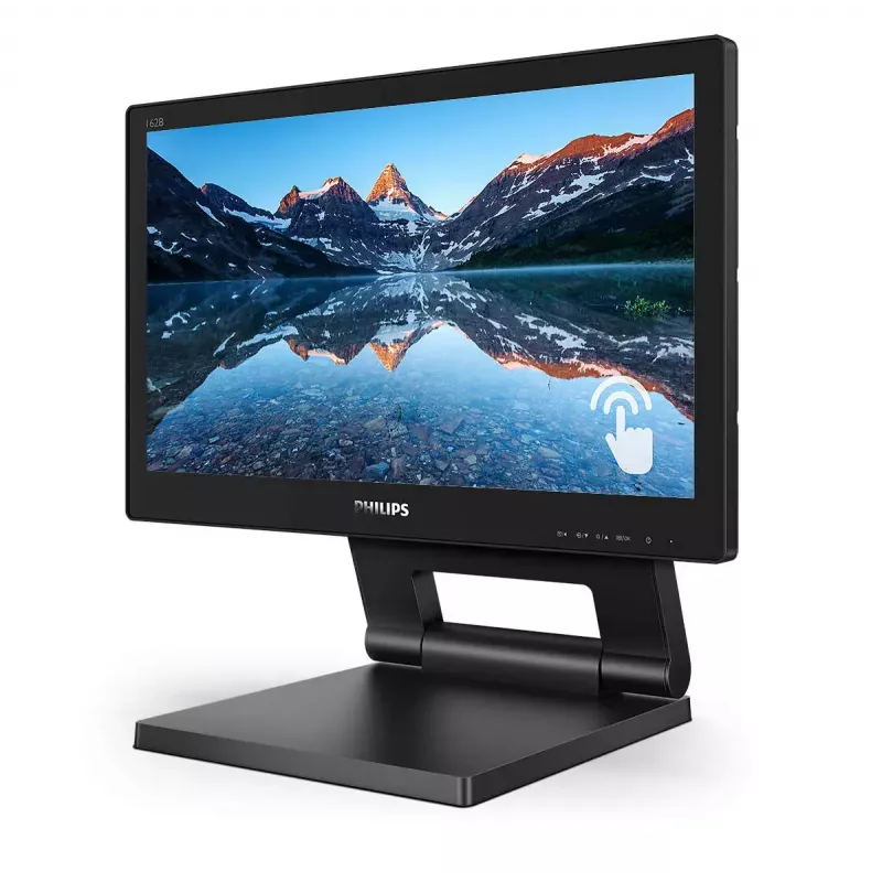 Philips 162B9T/00 Computermonitor 39,6 cm (15,6 Zoll) 1366 x 768 Pixel HD LCD Touchscreen Schwarz