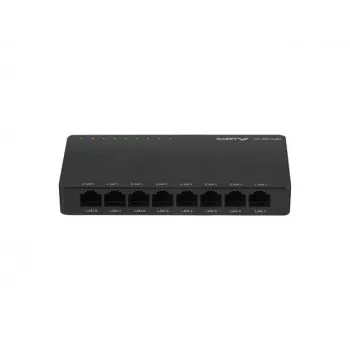 LANBERG Switch Dsp2-1008-12v 8x 1gb/s Unmanaged Gigabit Ethernet Desktop 12v