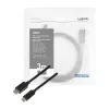 Videokabel-Adapter LogiLink UA0336 3 m USB Type-C DisplayPort Schwarz