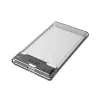 Unitek HDD/SSD-Gehäuse S1103A Transparent für 2,5-Zoll-SATA-III-Laufwerke, USB 3.1 Gen 1 (Micro-USB B)