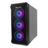 GENESIS Irid 503 ARGB Micro Tower Schwarz, Transparent