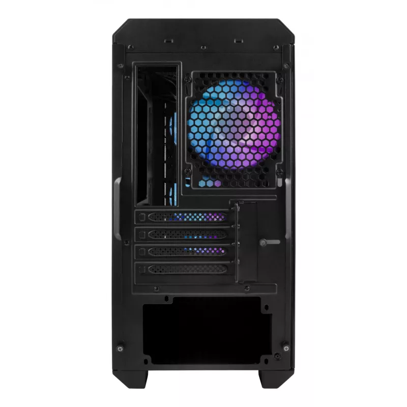 GENESIS Irid 503 ARGB Micro Tower Schwarz, Transparent