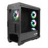 GENESIS Irid 503 ARGB Micro Tower Schwarz, Transparent