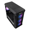 GENESIS Irid 503 ARGB Micro Tower Schwarz, Transparent