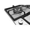 Gas-Herdplatte AMICA PGD6101APR, 4 Kochzonen, mechanische Steuerung
