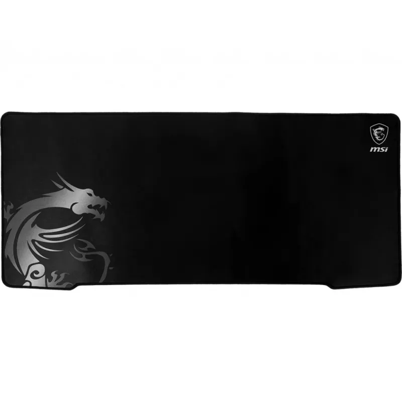 MSI AGILITY GD70 Pro Gaming-Mauspad '900 mm x 400 mm, Pro-Gamer-Seidenoberfläche, ikonisches Drachen-Design, rutschfeste und stoßdämpfende Gummibasis, verstärkte genähte Kanten'