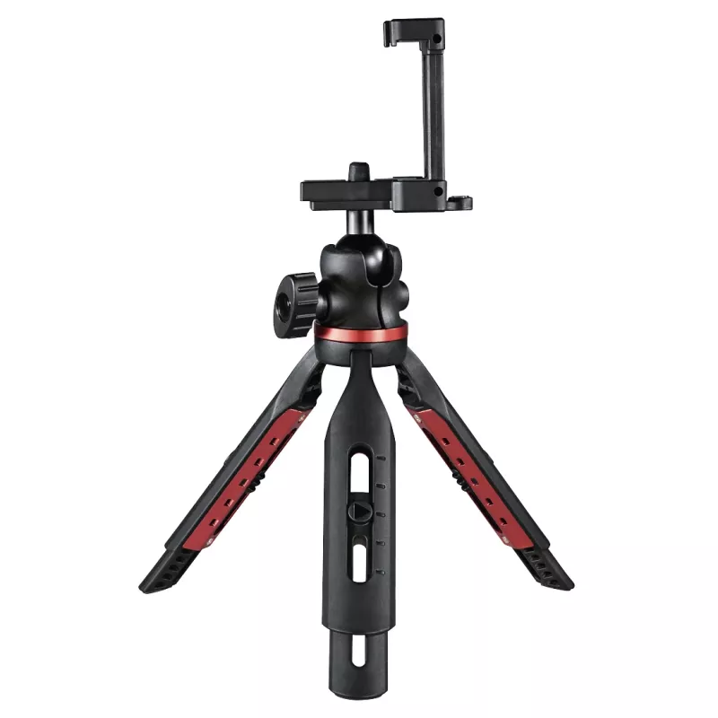 Hama Solid Stativ Smartphone/Tablet 3 Bein(e) Schwarz, Rot