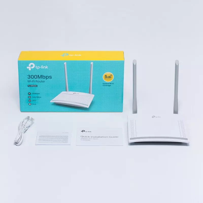 TP-Link TL-WR820N WLAN-Router Fast Ethernet Single-Band (2,4 GHz) Weiß