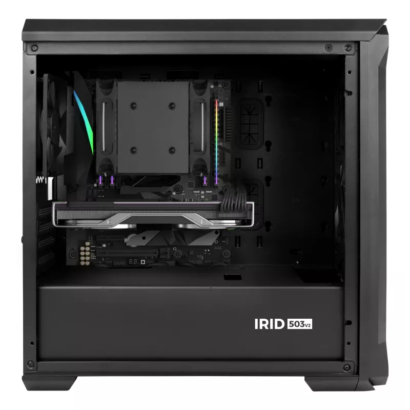 GENESIS Irid 503 Micro Tower Schwarz
