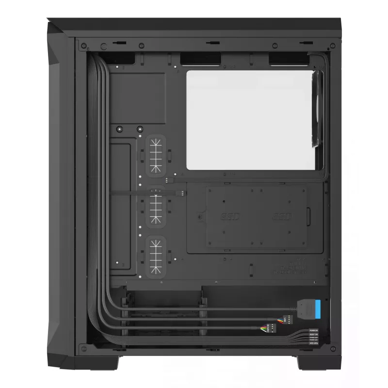 GENESIS Irid 505 Midi Tower Schwarz