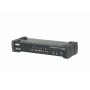 ATEN 4-Port USB 3.0 4K DisplayPort MST KVMP Switch, 4096 x 2160 Pixel, 4K Ultra HD, 4,89 W, Schwarz